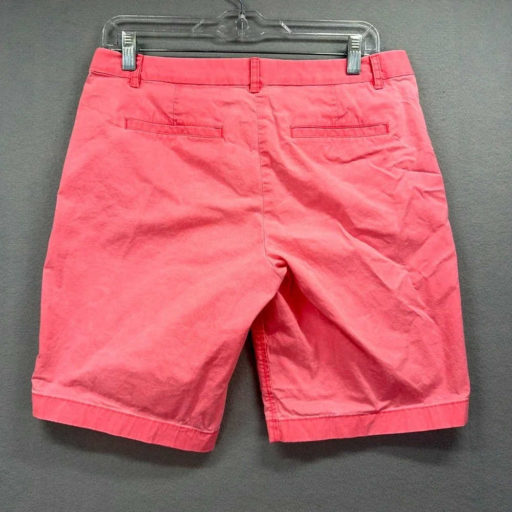 J.CREW Classic Twill Chino Shorts Womens 6 Fits W32* Pink‎ Stretch Everyday Golf